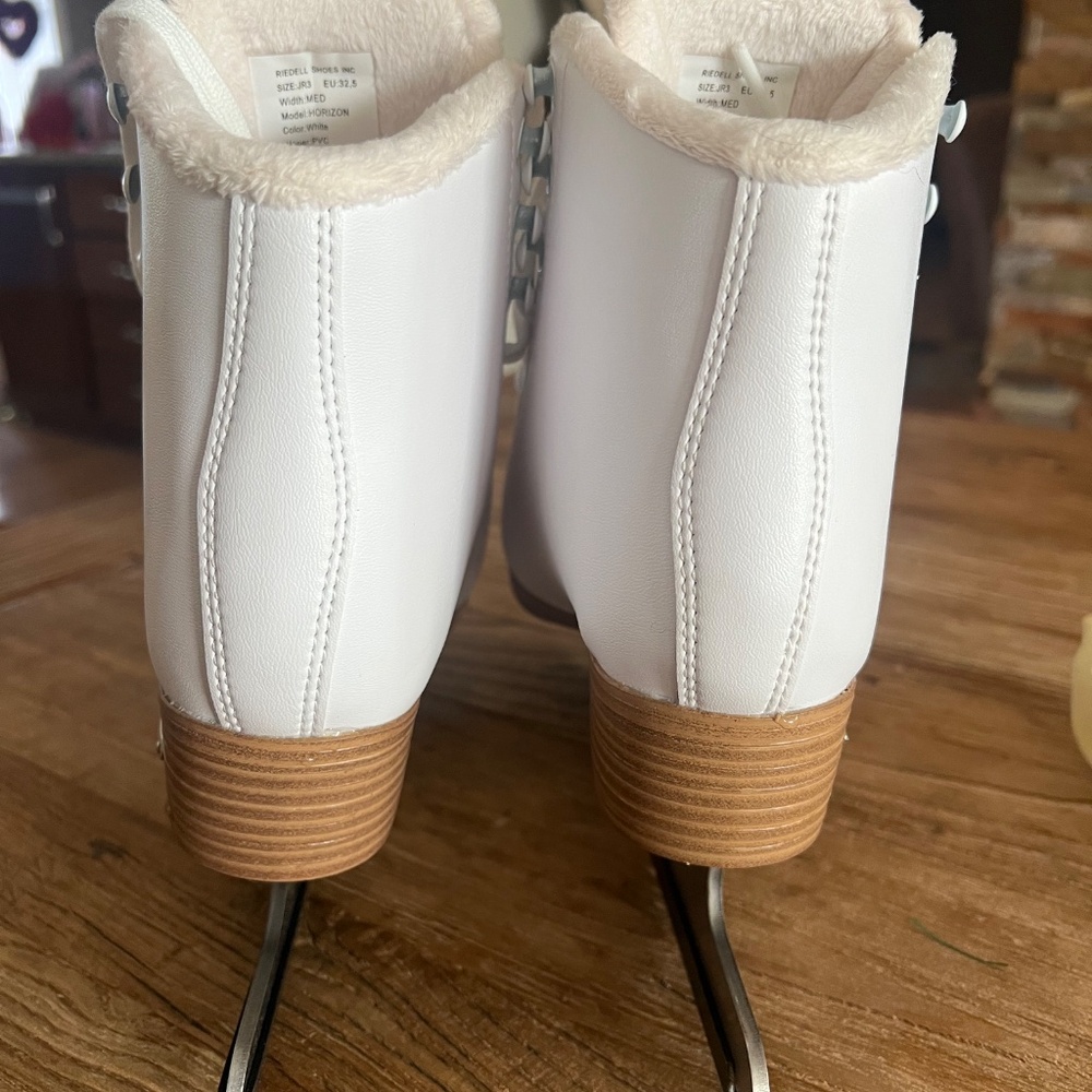Reidell Jr Horizon Ice Figure Skates Sz 3 - Picture 12 of 16